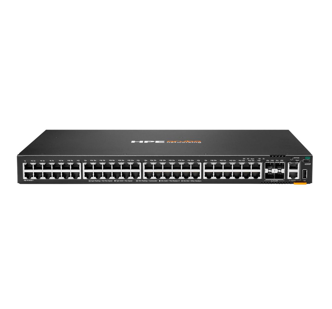 HPE Aruba Networking CX 6200F 48G 4SFP Switch S0M83AR (odnowiony)