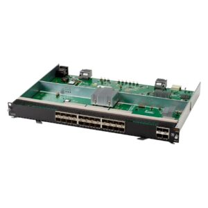 Moduł portów HPE Aruba Networking 6400 v2 z 24 portami SFP+ i 4 portami SFP56 (odnowiony)