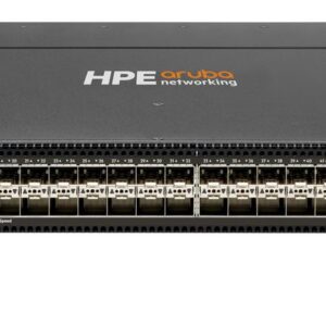 Przełącznik HPE Aruba CX 8360-48Y6C v2 (48 × SFP28 + 6 × QSFP28, przepływ powietrza z tyłu do przodu) – z 5 wentylatorami i 2 zasilaczami AC