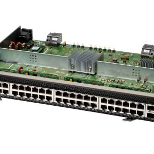 Moduł portów HPE Aruba Networking 6400 v2 z 48 portami 1G PoE Class 4 i 4 portami SFP56