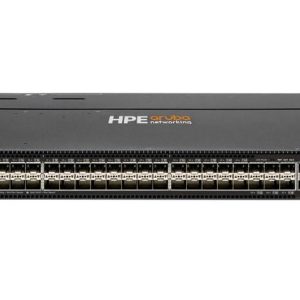 Przełącznik HPE Aruba CX 8360-48Y6C v2 (48 × SFP28 + 6 × QSFP28, przepływ powietrza z przodu do tyłu) – z 5 wentylatorami i 2 zasilaczami AC
