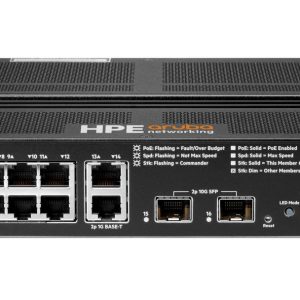 HPE Aruba Networking CX 6200F 12G Class4 PoE 2G/2SFP+ 139W Switch R8Q72A